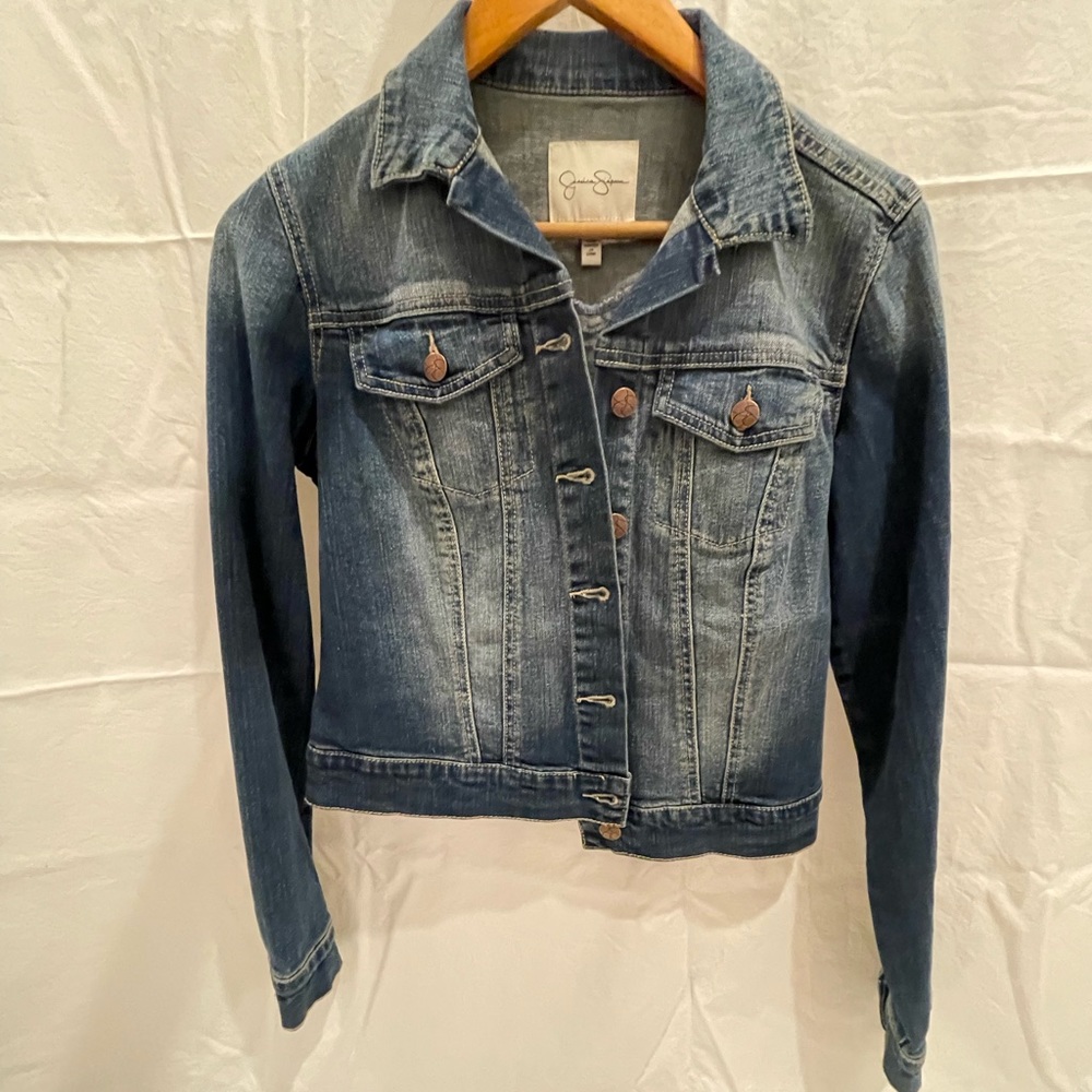 JESSICA SIMPSON JEAN JACKET
